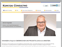 Tablet Screenshot of kopetzki.net